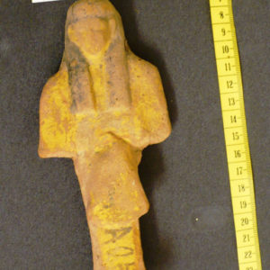 Ancient Egyptian shabti from Abydos dated 1550 – 1069 BC