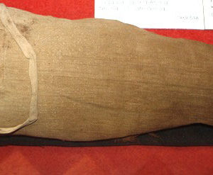 Ancient Egyptian mummified hawk from Saqqara dated 664 – 332 BC