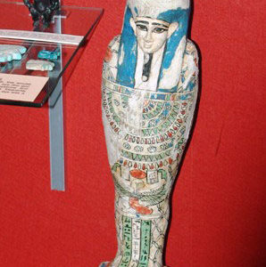 Ancient Egyptian Ptah figurine dated 664 – 332 BC