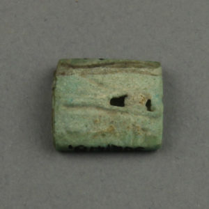 Ancient Egyptian amulet from Tanis dated 664 – 525 BC
