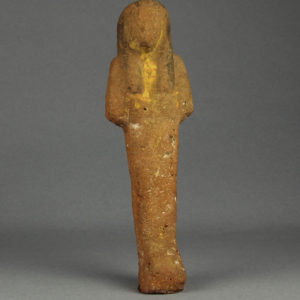 Ancient Egyptian shabti from Abydos dated 1550 – 1069 BC