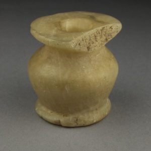 Ancient Egyptian kohl pot from Abydos El Arabah dated 1773 – after 1650 BC