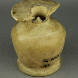 Ancient Egyptian kohl pot from Abydos dated 1473 – 1458 BC