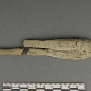 Ancient Egyptian cosmetic spoon from Abydos dated 1473 – 1458 BC