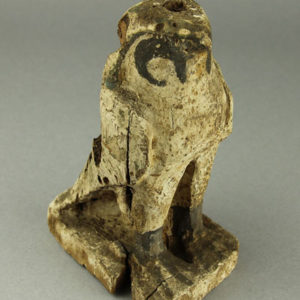 Ancient Egyptian hawk figurine from Abydos dated 664 – 332 BC
