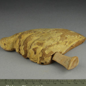 Ancient Egyptian wooden hand from Abydos