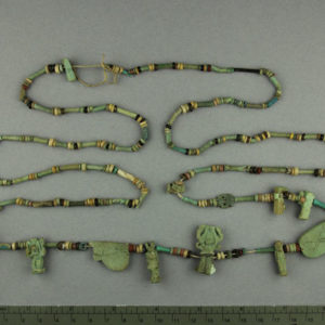 Ancient Egyptian necklace dated 664 – 332 BC