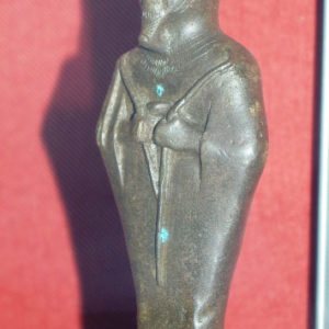 Ancient Egyptian Osiris figurine from Abydos dated 664 – 525 BC