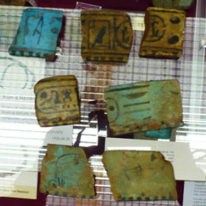 Ancient Egyptian bracelet fragments from Sinai dated 1200 – 1194 BC