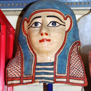 Ancient Egyptian cartonnage mask from Sidmant El Gabal dated 332 – 30 BC