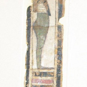 Ancient Egyptian panel from mummy case from Atfih Maidum dated 332 BC – AD 395