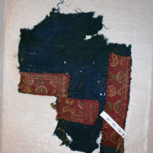 Ancient Egyptian textile fragment from Illahun dated AD 395 – 642