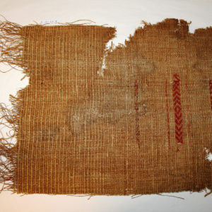 Ancient Egyptian textile fragment from Illahun dated AD 395 – 642