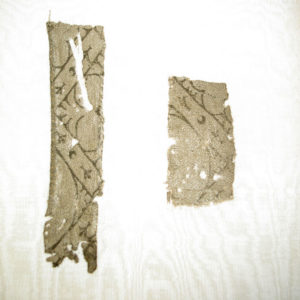 Ancient Egyptian silk fragments from Antinoe dated AD 395 – 642