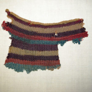 Ancient Egyptian wool fragment from Antinoe dated AD 395 – 642