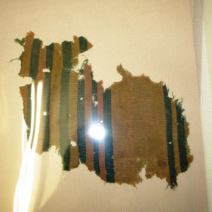 Ancient Egyptian wool fragment from Antinoe dated AD 395 – 642