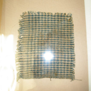 Ancient Egyptian linen fragment from Antinoe dated AD 395 – 642