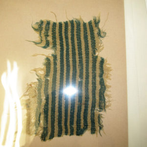 Ancient Egyptian wool fragment from Antinoe dated AD 395 – 642