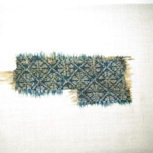 Ancient Egyptian wool fragment from Antinoe dated AD 395 – 642