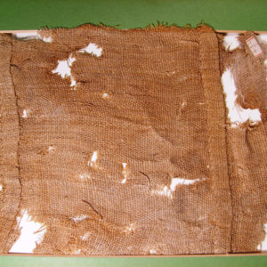 Ancient Egyptian linen fragment from Amarna dated 1550 – 1295 BC