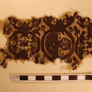 Ancient Egyptian textile fragment from Oxyrhynchus dated AD 395 – 642