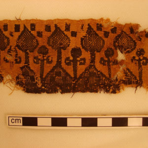 Ancient Egyptian linen fragment from Oxyrhynchus dated AD 395 – 642