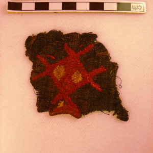 Ancient Egyptian textile fragment from Oxyrhynchus dated AD 395 – 642