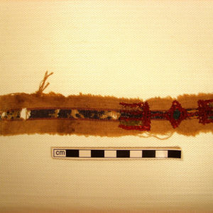 Ancient Egyptian textile fragment from Oxyrhynchus dated AD 395 – 642