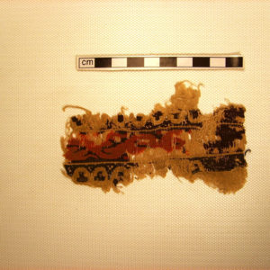 Ancient Egyptian textile fragment from Oxyrhynchus dated AD 395 – 642