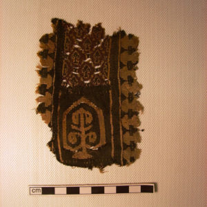 Ancient Egyptian linen fragment from Oxyrhynchus dated AD 395 – 642