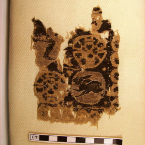 Ancient Egyptian textile fragment from Oxyrhynchus dated AD 395 – 642