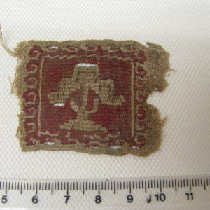 Ancient Egyptian linen fragment from Oxyrhynchus dated AD 395 – 642