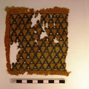 Ancient Egyptian linen fragment from Oxyrhynchus dated AD 395 – 642