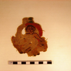 Ancient Egyptian textile fragment from Oxyrhynchus dated AD 395 – 642