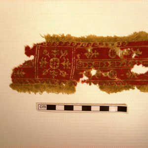 Ancient Egyptian linen fragment from Oxyrhynchus dated AD 395 – 642