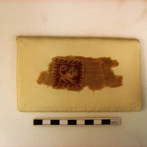 Ancient Egyptian linen fragment from Oxyrhynchus dated AD 395 – 642