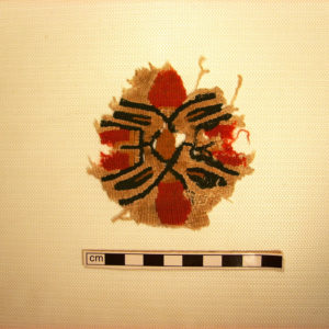 Ancient Egyptian linen fragment from Oxyrhynchus dated AD 395 – 642