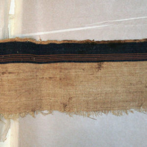 Ancient Egyptian linen fragment from Faiyum dated AD 395 – 642