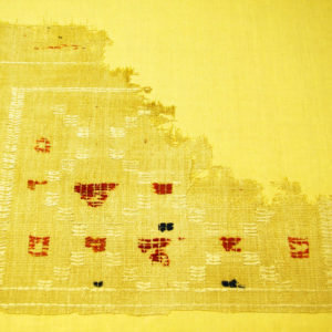 Ancient Egyptian textile fragment from Faiyum dated AD 395 – 642