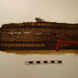 Ancient Egyptian wool fragment from Hawara or Illahun
 dated AD 395 – 642