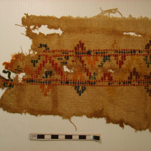 Ancient Egyptian linen fragment from Hawara or Illahun
 dated AD 395 – 642