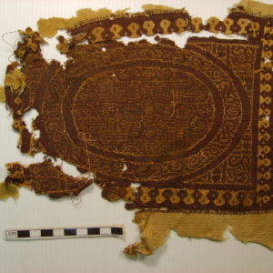 Ancient Egyptian wool fragment from Illahun dated AD 395 – 642