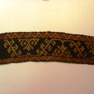 Ancient Egyptian textile fragment from Hawara dated AD 395 – 642