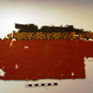 Ancient Egyptian wool fragment from Hawara or Illahun
 dated AD 395 – 642