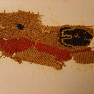 Ancient Egyptian textile fragment from Hawara dated AD 395 – 642