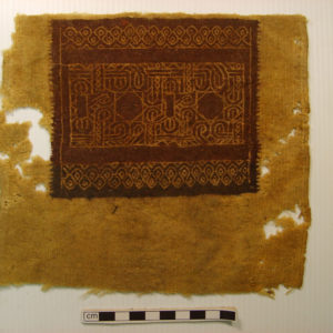 Ancient Egyptian wool fragment from Hawara or Illahun
 dated AD 395 – 642