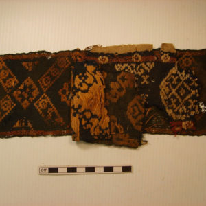 Ancient Egyptian textile fragment from Hawara or Illahun
 dated AD 395 – 642