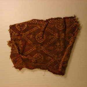 Ancient Egyptian wool fragment from Hawara or Illahun
 dated AD 395 – 642