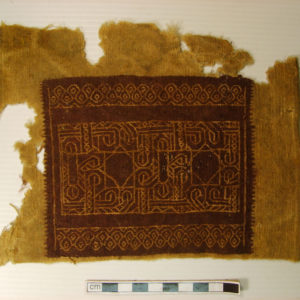 Ancient Egyptian wool fragment from Hawara or Illahun
 dated AD 395 – 642