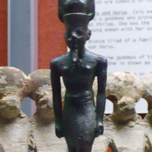 Ancient Egyptian Amun figurine dated 664 – 332 BC